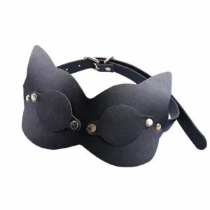 Midnight Purr - Mystique Cat Eye mask | black cat eye mask | cat eye mask