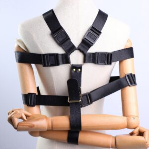 Novice-to-Pro BDSM Arm Binder & Hogtie Harness